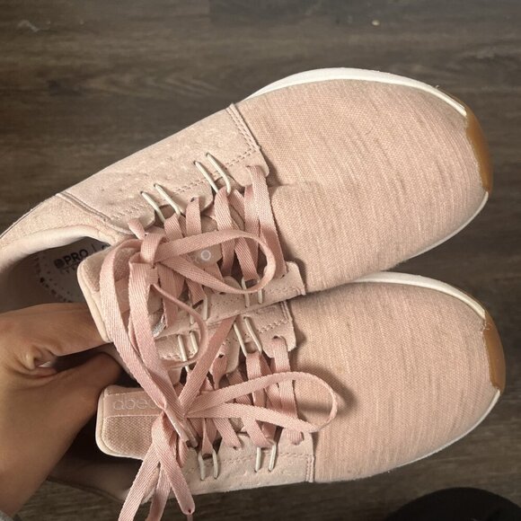 Women's ABEO Pink Women's Athletic Sneaker Size 8.5 INSOLE MISSING - Picture 7 of 10